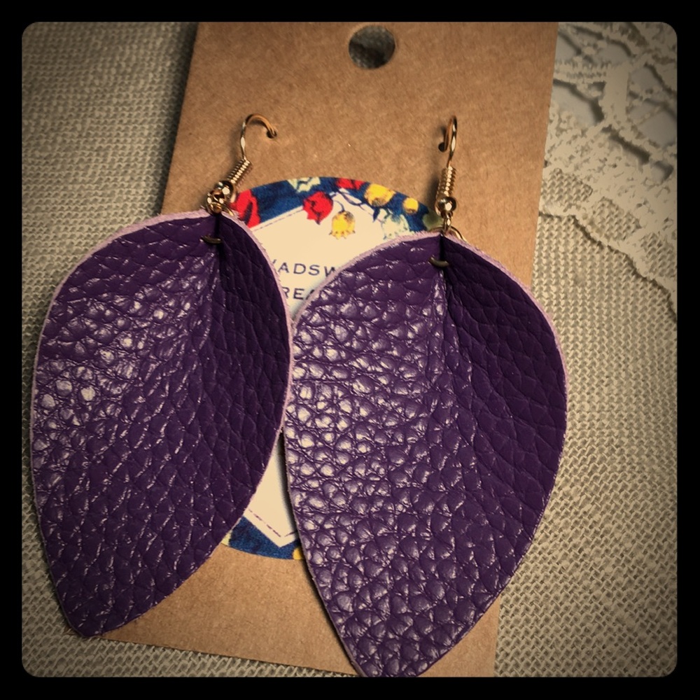 Leather Earrings!